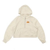 USC Trojans Women's lululemon Cream Scuba Oversized 1/2 Zip Hoodie